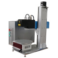 3D fiber laser marking machine with rotating table